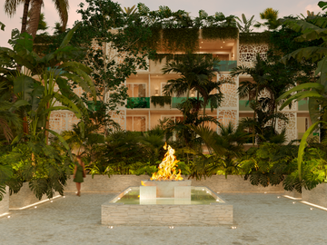 Departamento en Tulum totalmente amueblado.