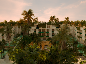 Departamento en Tulum totalmente amueblado.