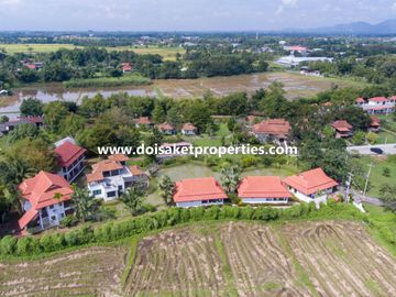 (RS004-13) Beautiful Lanna-Style Resort with Restaurant, Spa, and Coffee Shop for Sale in Doi Saket, Chiang Mai, Thailand