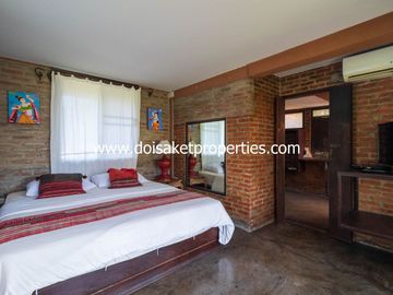 (RS004-13) Beautiful Lanna-Style Resort with Restaurant, Spa, and Coffee Shop for Sale in Doi Saket, Chiang Mai, Thailand