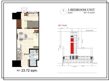 SMDC 1 bedroom Preselling 23sqm EDSA Kamuning QC Condo For Sale beside MRT Station