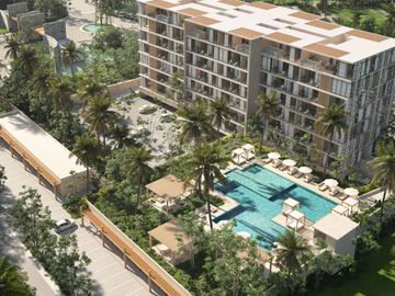 Penthouse con alberca, Casa Club, pre-venta, Centro Maya, Playa del Carmen.