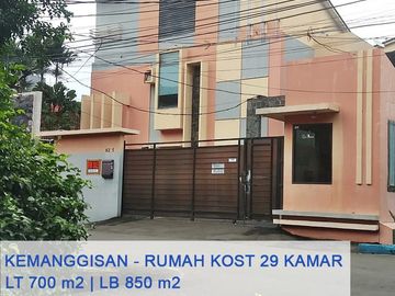 Rumah Kost 29 Kamar Dekat Kampus Binus Kemanggisan Palmerah