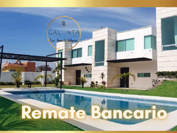 CASA EN REMATE EN OAXTEPEC MORELOS
