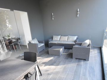Departamento de lujo con amenidades, áreas comunes, Gym, alberca, roof, ludoteca y más.