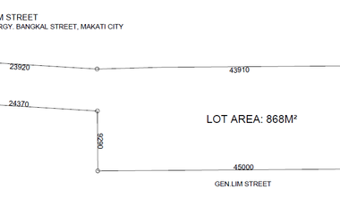 Commercial Lot for Sale in Gen. Lim cor. Osmena Highway, Makati City