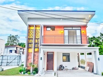 4BR Brand New RFO Single Detached Furnished House & Lot in Pooc, Talisay near SRP