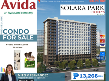 CONDO FOR SALE IN NUVALI Evoliving Parkway Ave Brgy. Canlubang, Calamba City, Laguna  near Ayala Malls Solenad   Enchanted Kingdom nuvali park