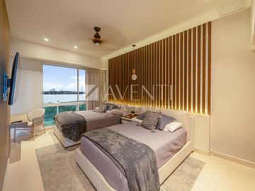Departamento amueblado en Venta, Bay View Grand Condos, Cancún Quintana Roo.