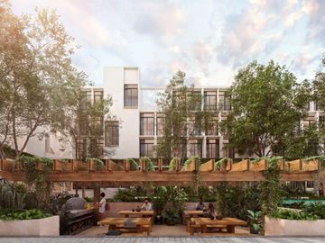 Loft con Terrazza, alberca, gimnasio, ludoteca, y mas amenidadees Venta Zona Norte,  Merida, Yucatan.