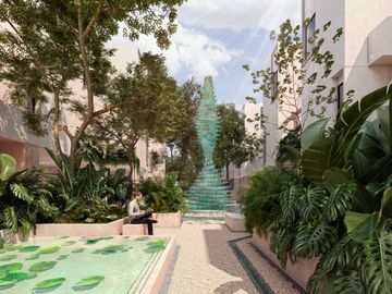 Loft con Terrazza, alberca, gimnasio, ludoteca, y mas amenidadees Venta Zona Norte,  Merida, Yucatan.