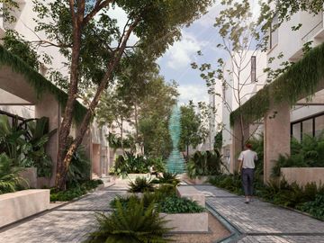 Loft con Terrazza, alberca, gimnasio, ludoteca, y mas amenidadees Venta Zona Norte,  Merida, Yucatan.