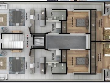 Departamento en Venta en Tlalnepantla, San Lucas Tepetlacalco