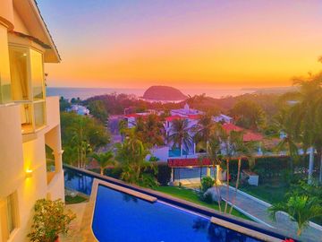 Villa con vista al mar y acceso a la playa - Huatulco