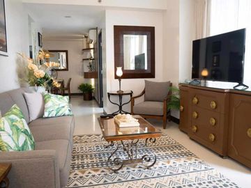 furnished 2-bedroom condo unit with 1-car park, for sale in Mactan Newtown