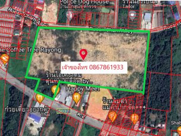 Land for sale 30 Rai near Central Rayong, Mueang Rayong District
