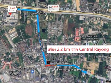 Land for sale 30 Rai near Central Rayong, Mueang Rayong District