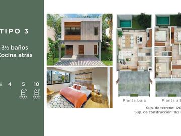Casa en Venta de 3 recámaras, en Arbolada Cancún