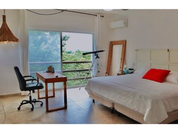 Penthouse con vista a la laguna, jacuzzi y terraza privada, en venta Cancún.