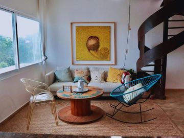 Penthouse con vista a la laguna, jacuzzi y terraza privada, en venta Cancún.