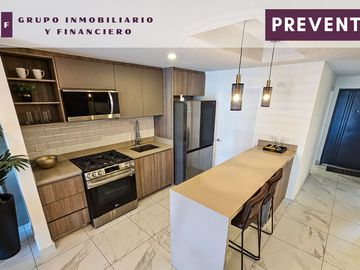 DEPA EN PREVENTA EN BLVD. CUAUHTEMOC SUR | ENTRENUBES | 2 RECÁMARAS | 95M2