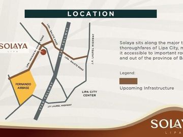 Spacious Single Attached House Unit with 50% Downpayment Discount Limited Offer Only @ Solaya Liipa Near New Lipa City Hall