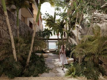 DEPARTAMENTOS ULTRA LUXURY BEACH FRONT EN BAHIA TANKAH