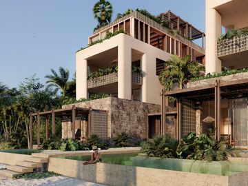 DEPARTAMENTOS ULTRA LUXURY BEACH FRONT EN BAHIA TANKAH