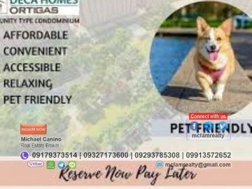 Condo For Sale Near Metrowalk Urban Deca Ortigas Rent to Own thru PAG-IBIG, Bank and In-house