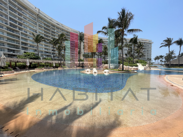 Departamento en renta en Playamar Tres Cantos Acapulco Diamante 7-1001