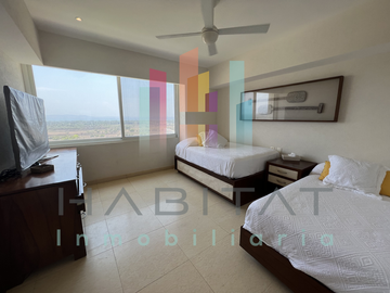 Departamento en renta en Playamar Tres Cantos Acapulco Diamante 7-1001