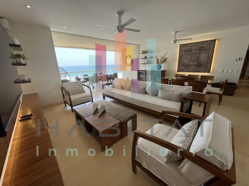 Departamento en renta en Playamar Tres Cantos Acapulco Diamante 7-1001