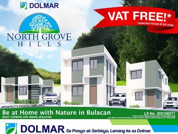 For sale 2 storey 2 bedroom flood free near StarMall San Jose House and Lot in Sta.Maria Bulacan
