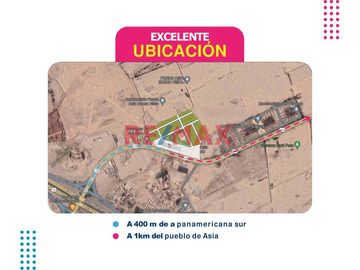 Venta de Terreno Para Local Comercial en Asia