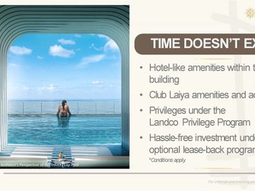 For Sale:  36.6 SQM Beachfront Studio Condo Unit in Batangas at The Spinnaker