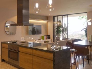 Departamento con 25 amenidades, zona comercial, parque de perros, en venta Zona Norte Merida