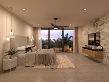 Departamento con 25 amenidades, zona comercial, parque de perros, en venta Zona Norte Merida