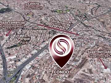 Departamento en venta, alberca, terraza, gym, pet friendly en Querétaro