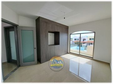 Casas con alberca privada, excelentes acabados