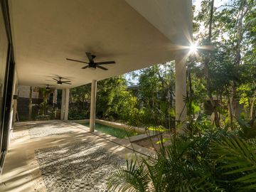 Tulum Holistika Penthouse Solar Panels and Pool