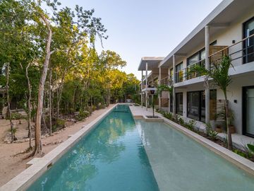 Tulum Holistika Penthouse Solar Panels and Pool