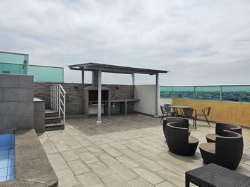 Venta de departamento con Vista Panorámica desde un cerro de 80 metros junto al Colegio San José frente a la urbanización Álamos Norte en Guayaquilegi