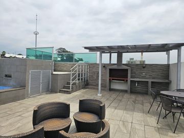 Venta de departamento con Vista Panorámica desde un cerro de 80 metros junto al Colegio San José frente a la urbanización Álamos Norte en Guayaquilegi