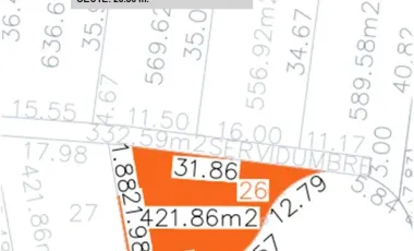 Bonito LOTE GLADIOLA 26 en venta súper cerca de la entrada al fracc Rancho San Diego EDOMEX incluye proyecto en nueva zona del fraccionamiento