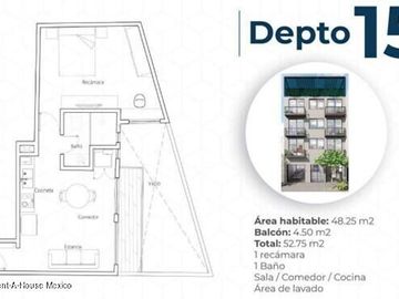 Departamento en Venta en  Nápoles, Benito Juárez  RAH2487REF
