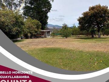 ESPECTACULAR QUINTA DE VENTA EN EL VALLE DE BELLO HORIZONTE ENTRE GUAYLLABAMBA Y EL QUINCHE