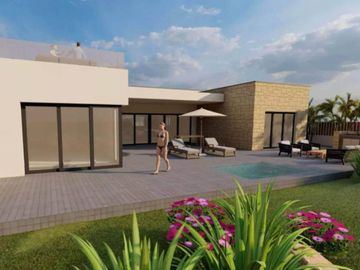 Casa con alberca privada, area de bbq y terraza, Pacific Ocean, Cabo San Lucas.
