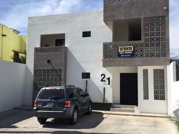 Departamento amueblado en renta col Bachoco