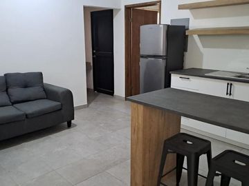 Departamento amueblado en renta col Bachoco