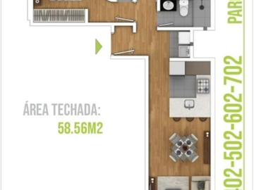 Venta apartamento Residencial Chorrillos